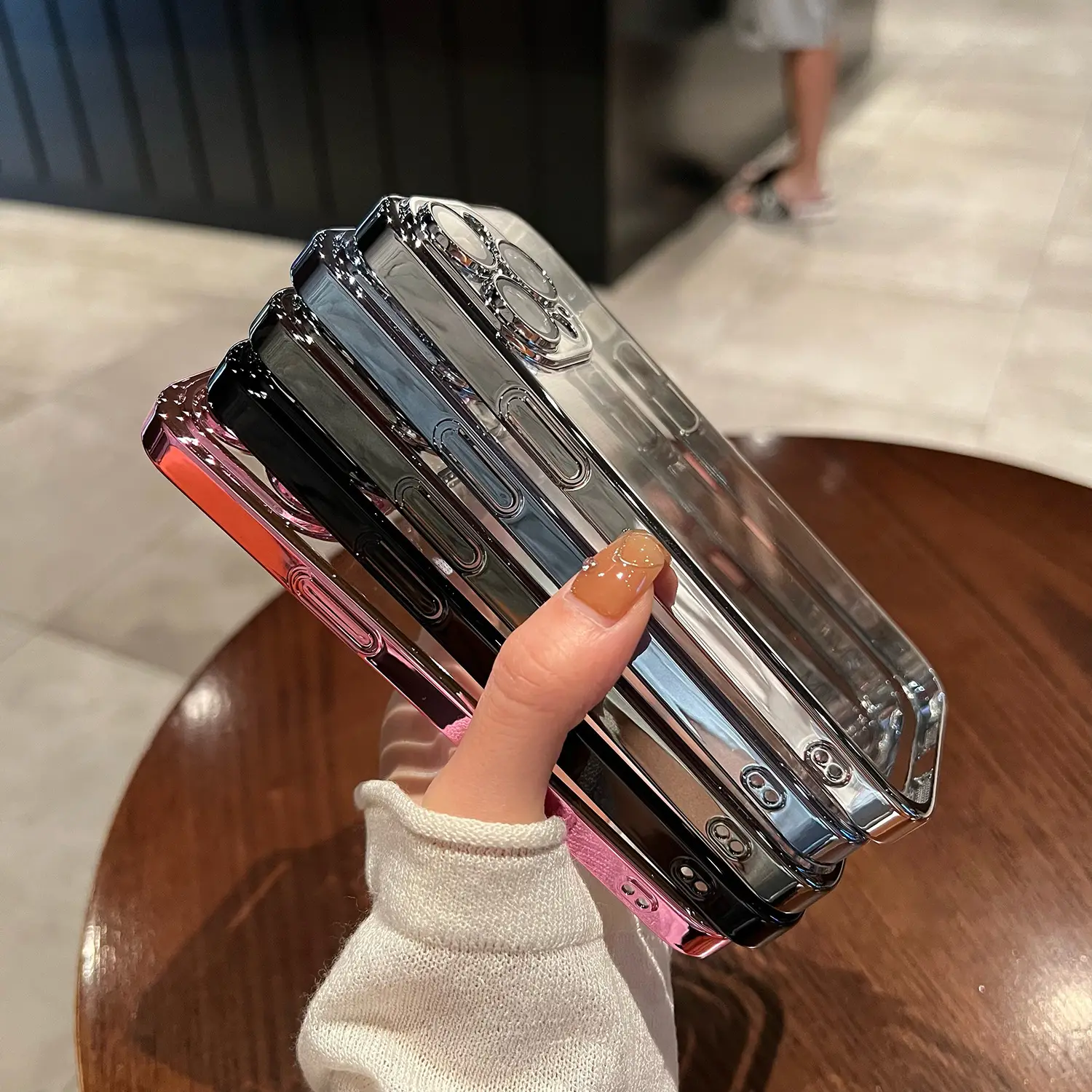 Apple iPhone 16 Pro Full-Cover Protective Case with Lens Film