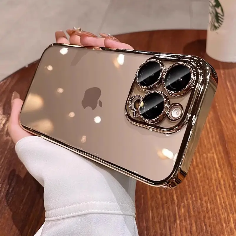 Apple iPhone 16 Pro Full-Cover Protective Case with Lens Film