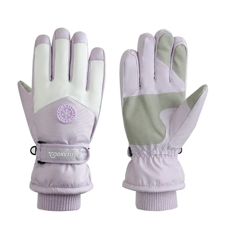 Winter Ski Gloves Women Waterproof Velvet Touch Screen Cycling Warm Cold - Image 15