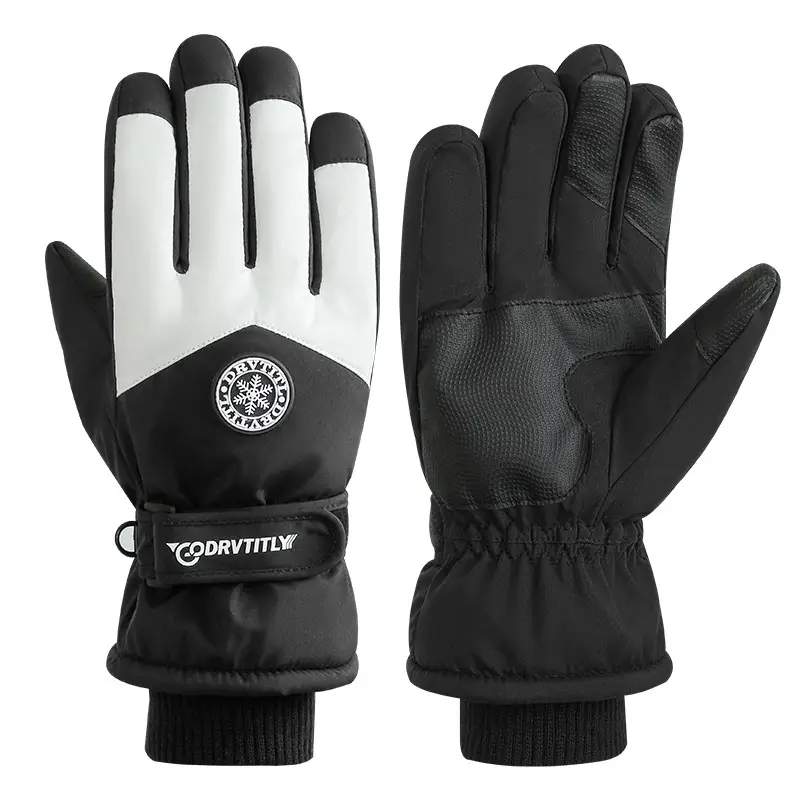 Winter Ski Gloves Women Waterproof Velvet Touch Screen Cycling Warm Cold - Image 5