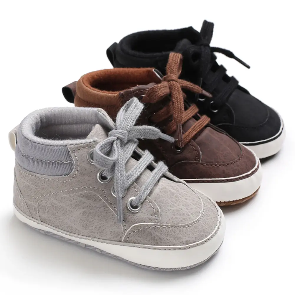 Cross-border hot sale baby toddler shoes soft bottom autumn 0-1 year old baby boy non-slip non-slip shoes comfortable baby shoes - Image 2