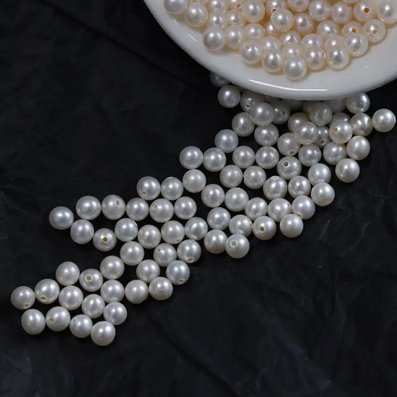 Natural Freshwater Pearl Beads 4-4.5mm DIY Jewelry - Image 2