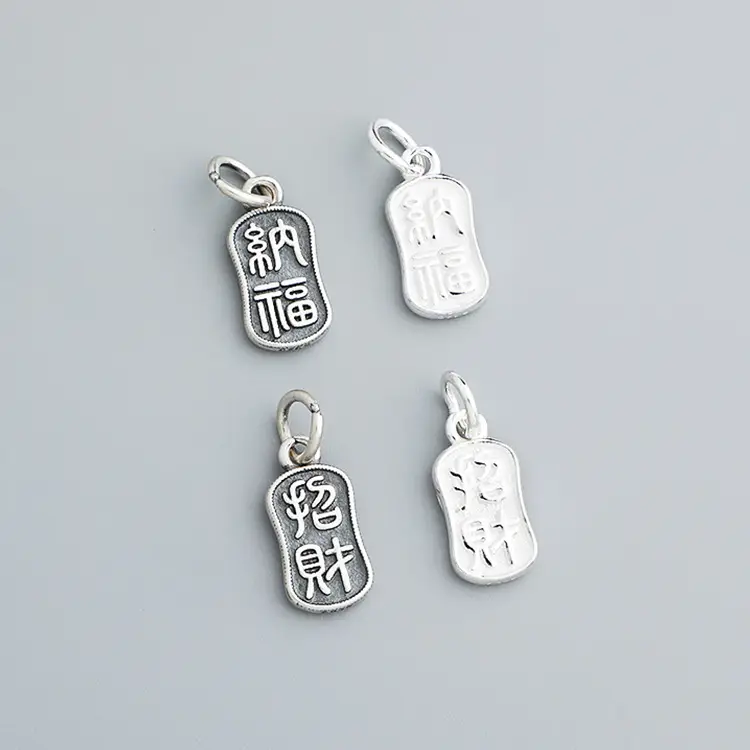S925 Sterling Silver Lucky Pendant Accessories - Image 2