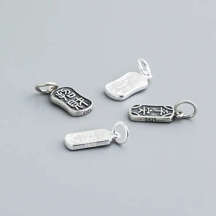 S925 Sterling Silver Lucky Pendant Accessories - Image 3