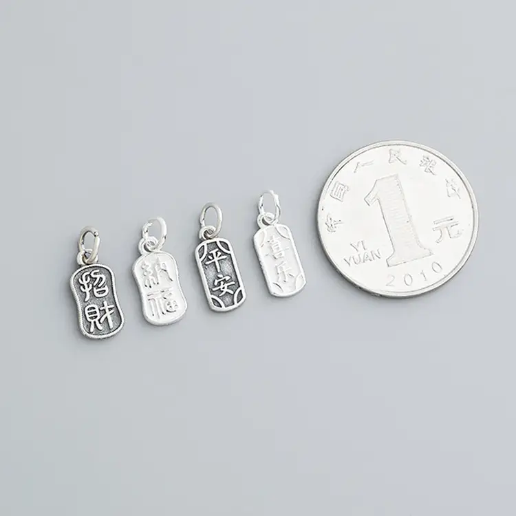 S925 Sterling Silver Lucky Pendant Accessories - Image 4