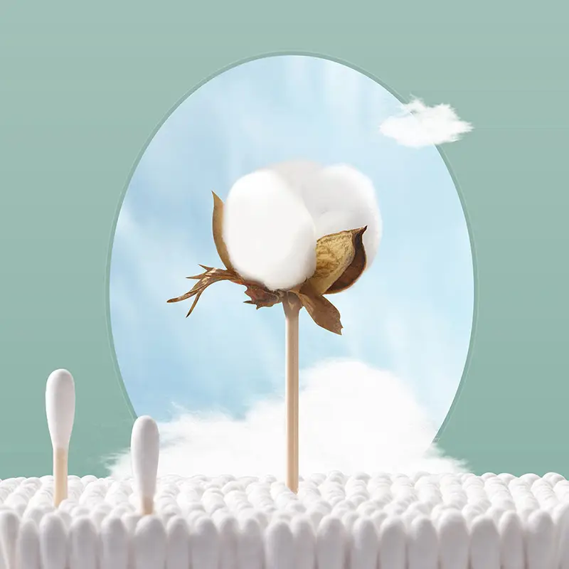 Camellia Cotton Sticks for Baby Adult Ear Makeup Use - Image 6