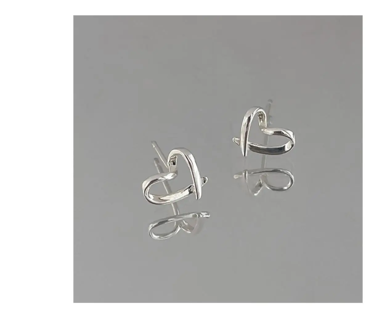 925 Silver Hollow Heart Earrings for Women — feature 8