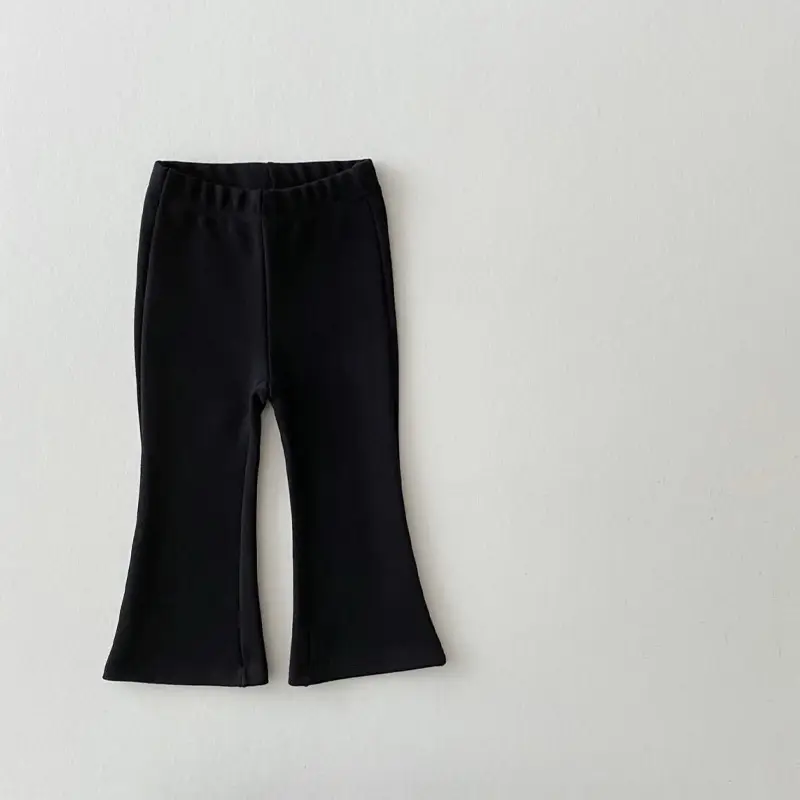 Girls Plaid Flared Pants Spring Autumn Medium to Large