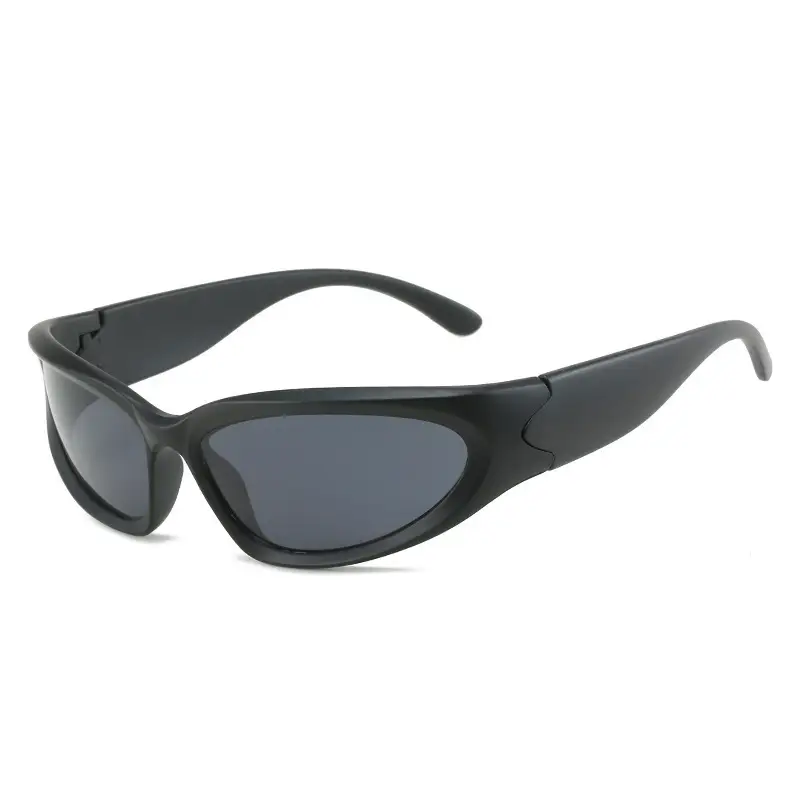 Millennium Future Cyberpunk Sunglasses Hot Girl Pink Freedom Theme - Image 15