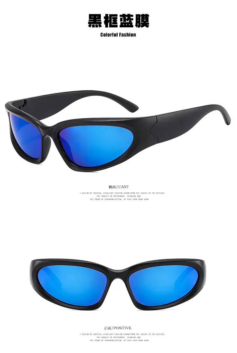 Millennium Future Cyberpunk Sunglasses Hot Girl Pink Freedom Theme — feature 15