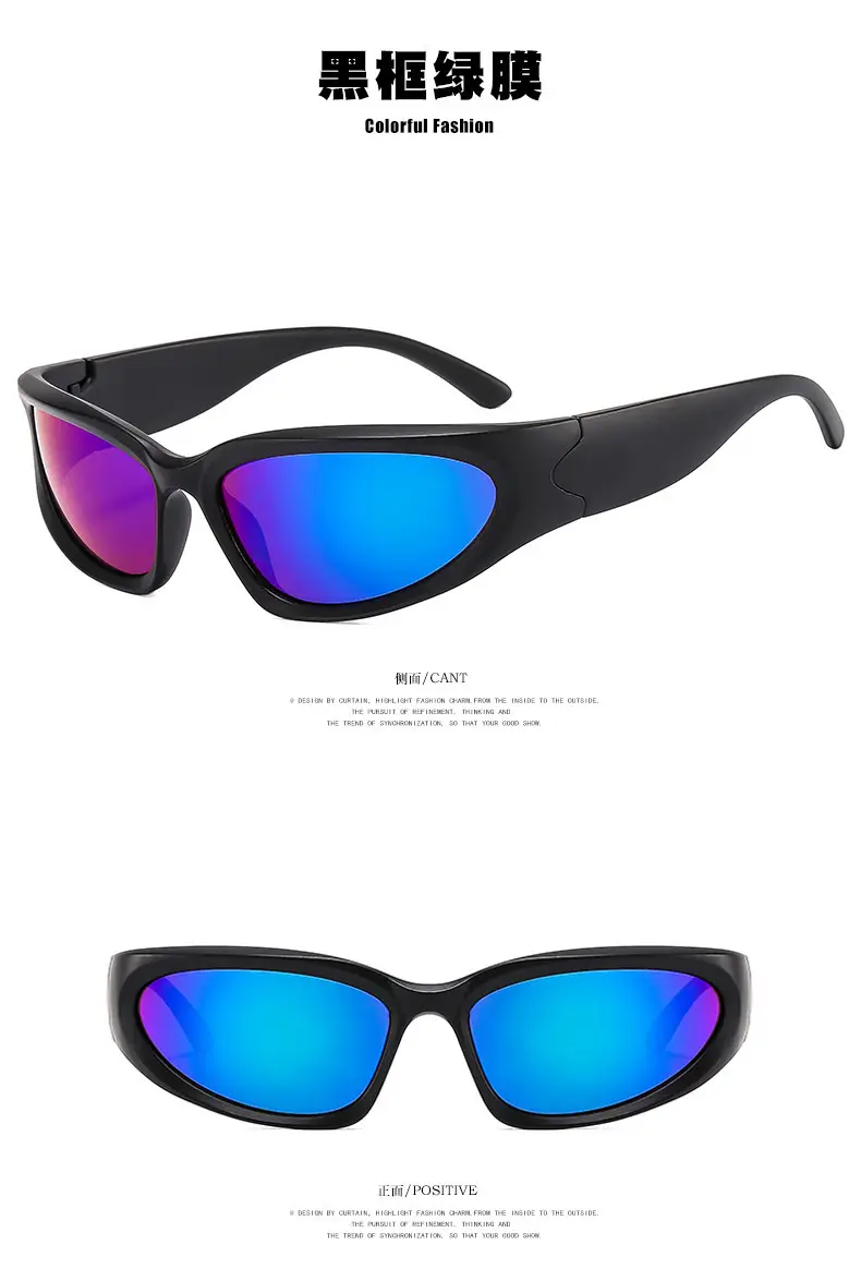 Millennium Future Cyberpunk Sunglasses Hot Girl Pink Freedom Theme — feature 16