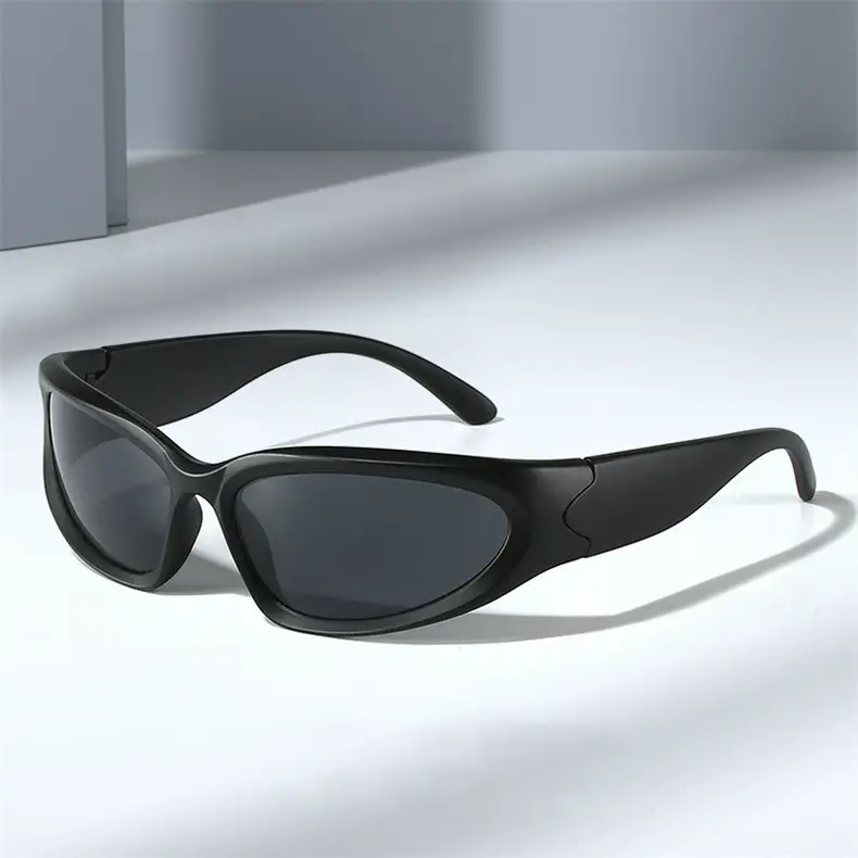 Millennium Future Cyberpunk Sunglasses Hot Girl Pink Freedom Theme — feature 6