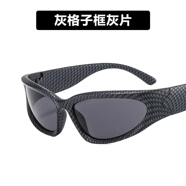 Millennium Future Cyberpunk Sunglasses Hot Girl Pink Freedom Theme - Image 5