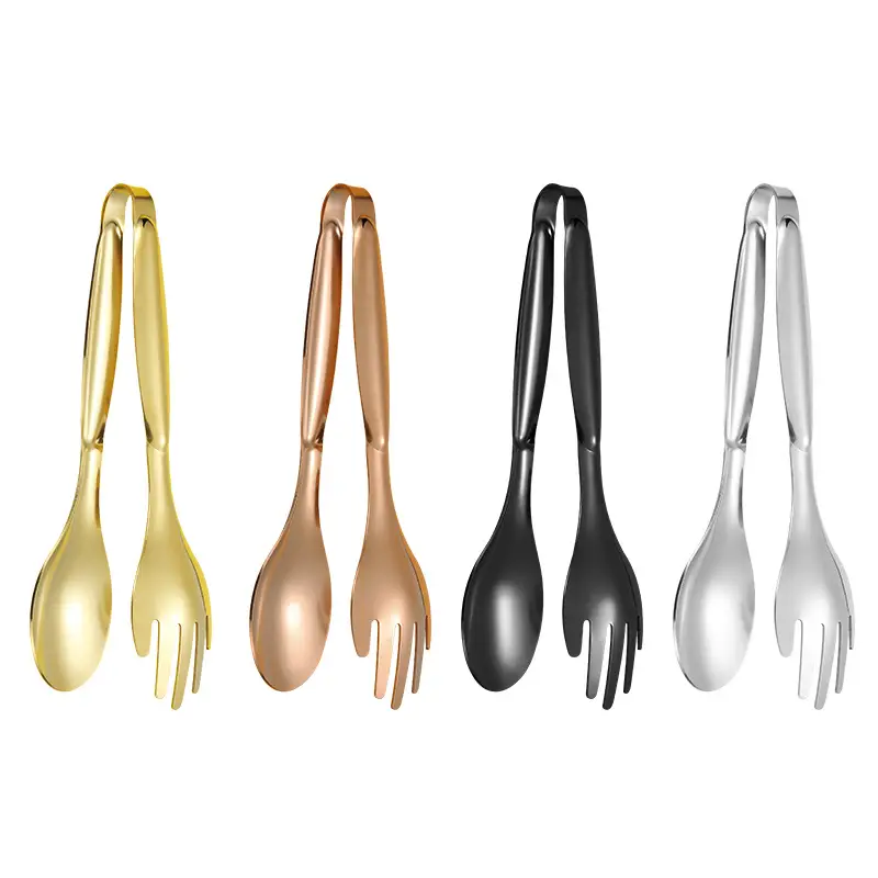Stainless Steel Food Tongs for Home Kitchen Use