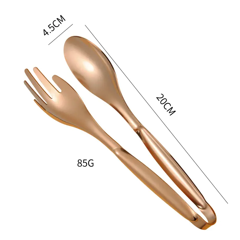 Stainless Steel Food Tongs for Home Kitchen Use
