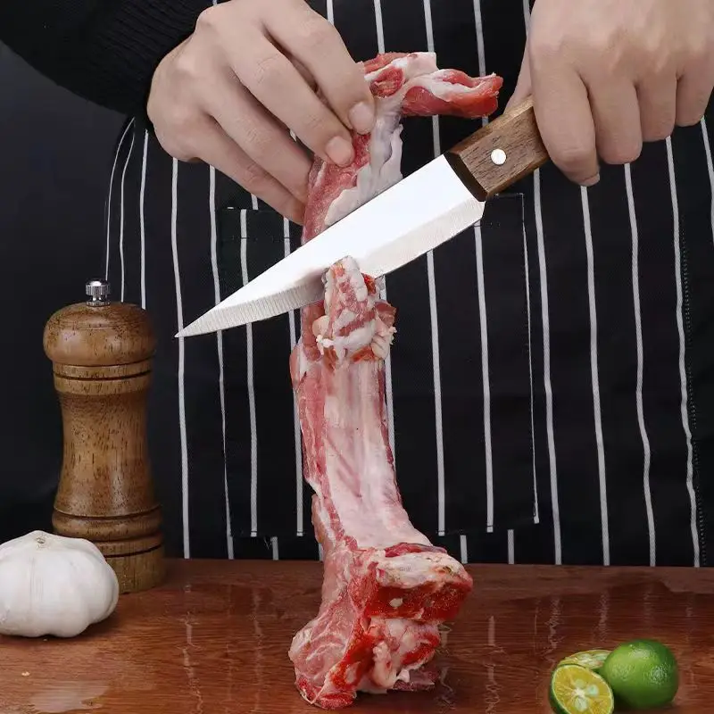 Stainless Steel Bloodletting Knife with Leather Handle