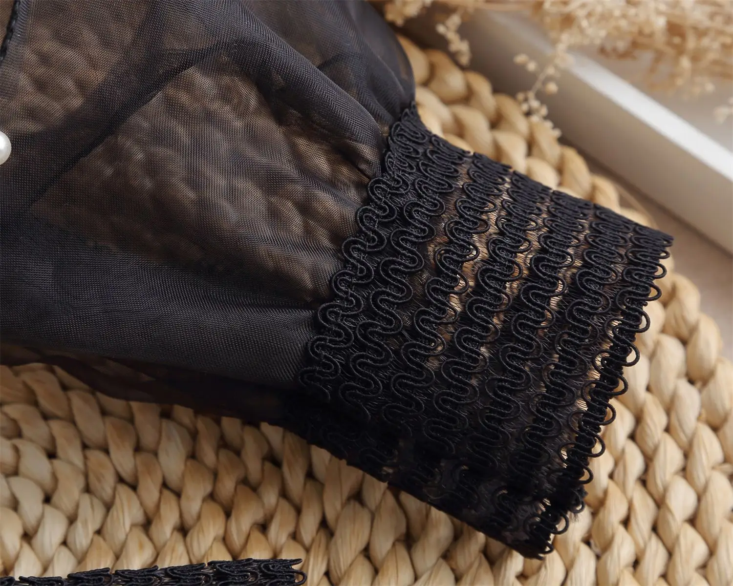 Black Lace Cuff Accessories for Women — feature 23