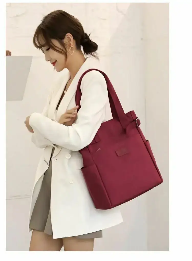 2023 New Japanese Style Canvas Shoulder Bag Large Capacity — feature 18