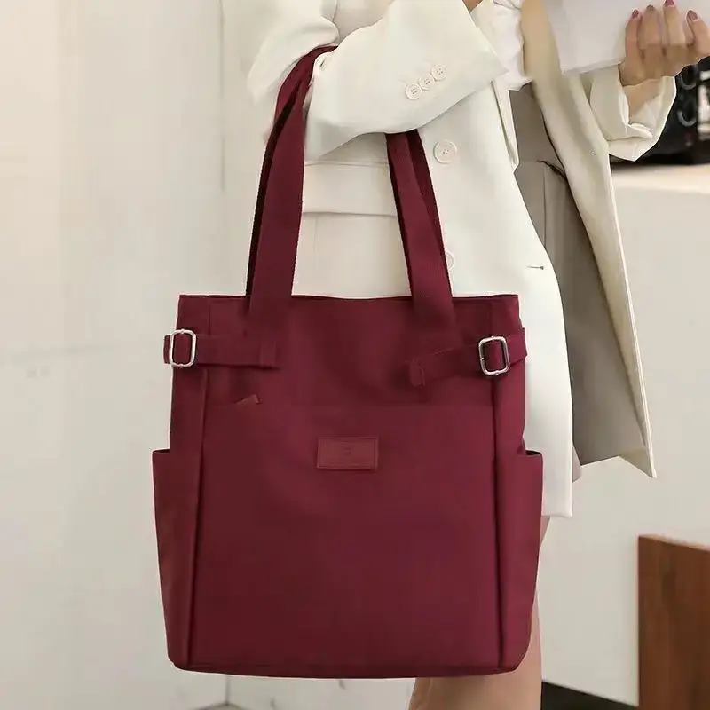 2023 New Japanese Style Canvas Shoulder Bag Large Capacity — feature 20