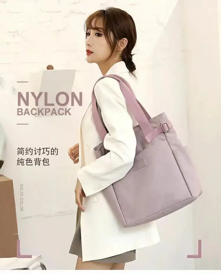 2023 New Japanese Style Canvas Shoulder Bag Large Capacity — feature 21