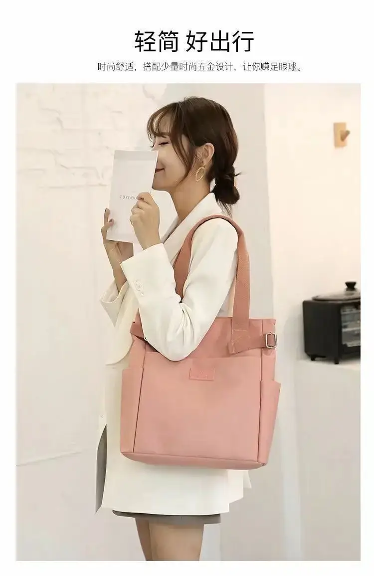 2023 New Japanese Style Canvas Shoulder Bag Large Capacity — feature 24