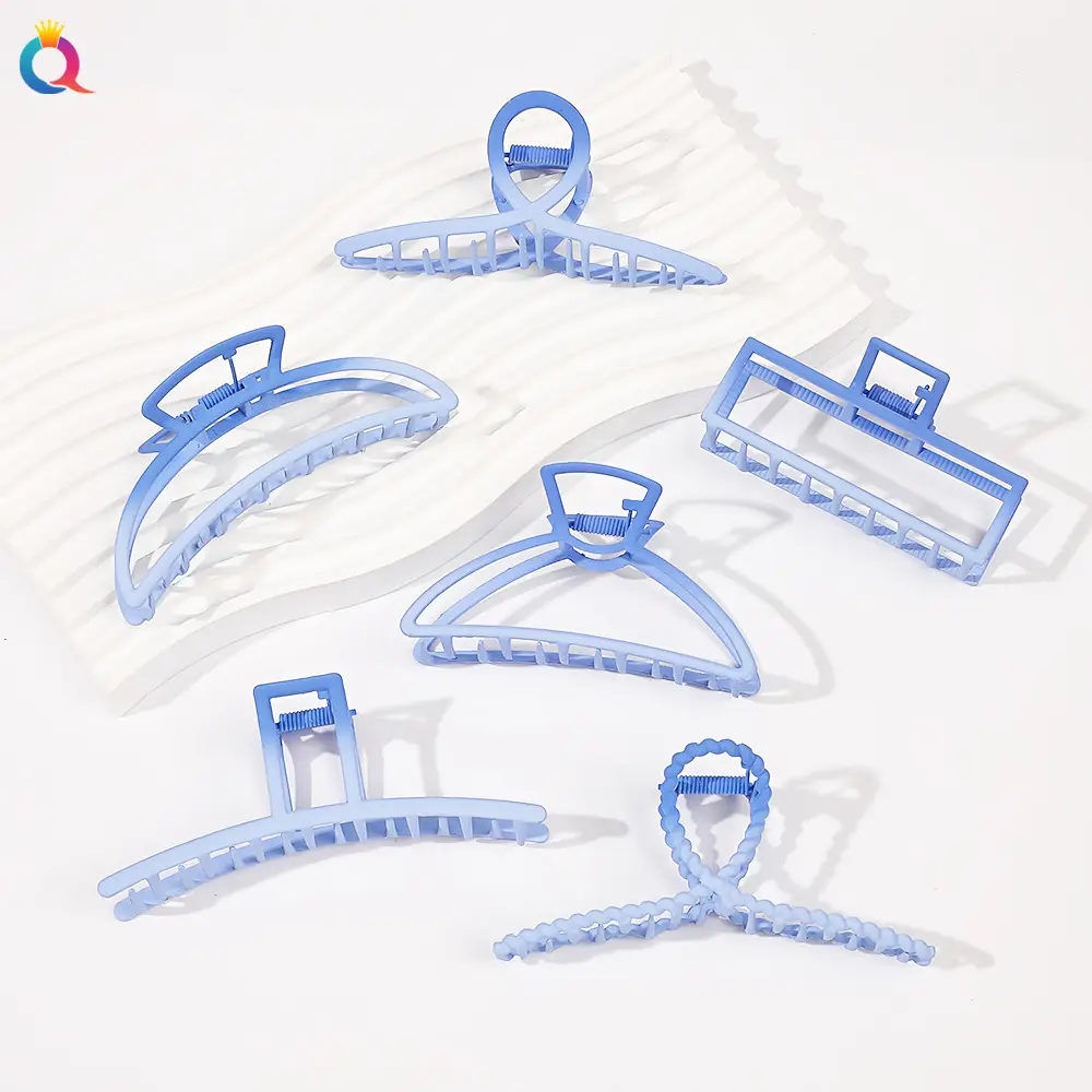 Qiyue Metal Hair Clip 14cm Large Shark Clip - Image 12