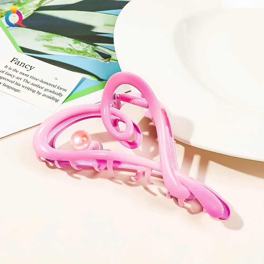 Qiyue Metal Hair Clip 14cm Large Shark Clip - Image 10