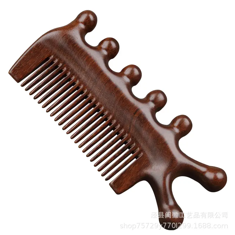 Wooden Scalp Massage Comb for Women Anti-Static - Image 6