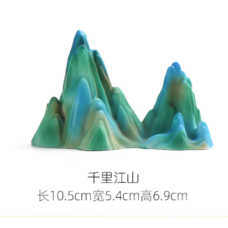 Green Color Changing Tea Pet Ornament for Home Decor - Image 3