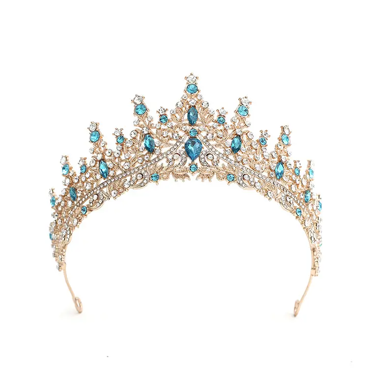 Rhinestone Bridal Crown for Girls 2025 Birthday - Image 38