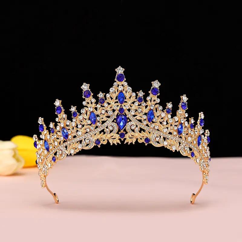 Rhinestone Bridal Crown for Girls 2025 Birthday - Image 3