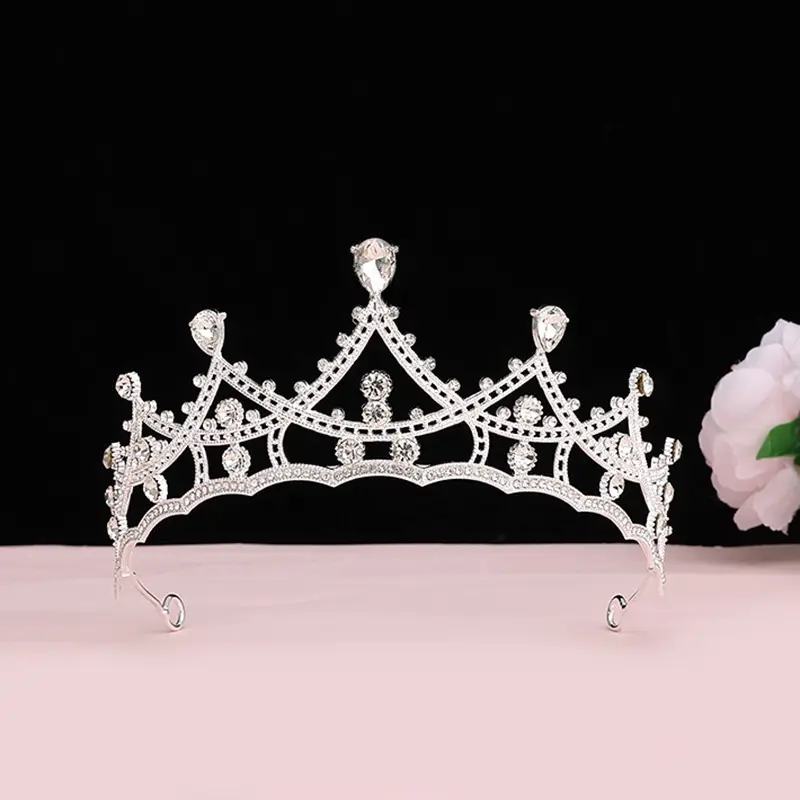 Rhinestone Bridal Crown for Girls 2025 Birthday - Image 32