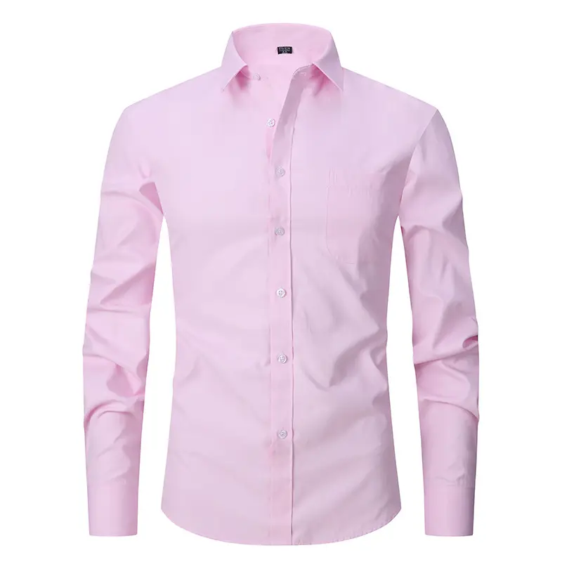 White Plus Size Men's Striped Shirt 2026 - Image 8