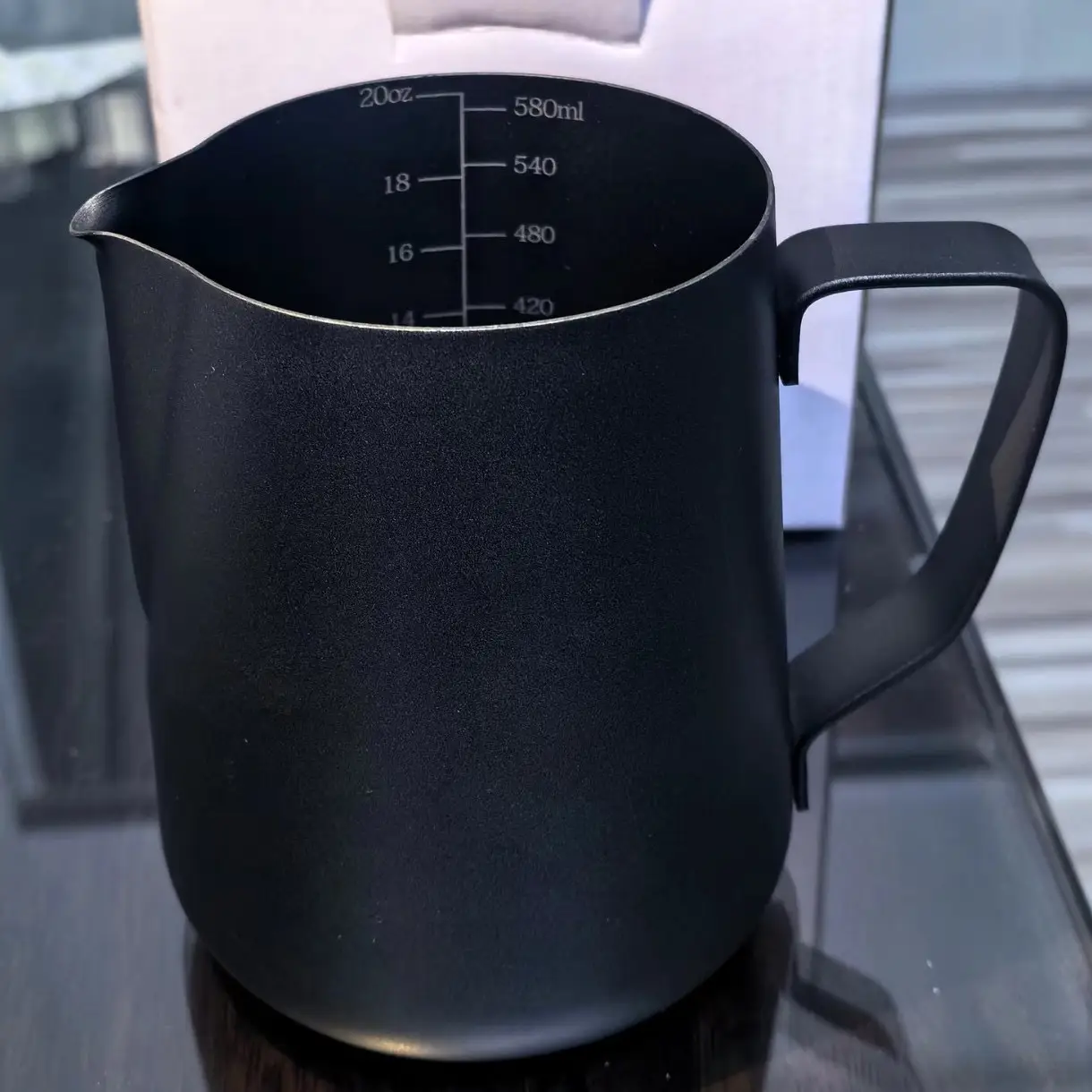 Stainless Steel Teflon Flower Cup 600ml - Image 4