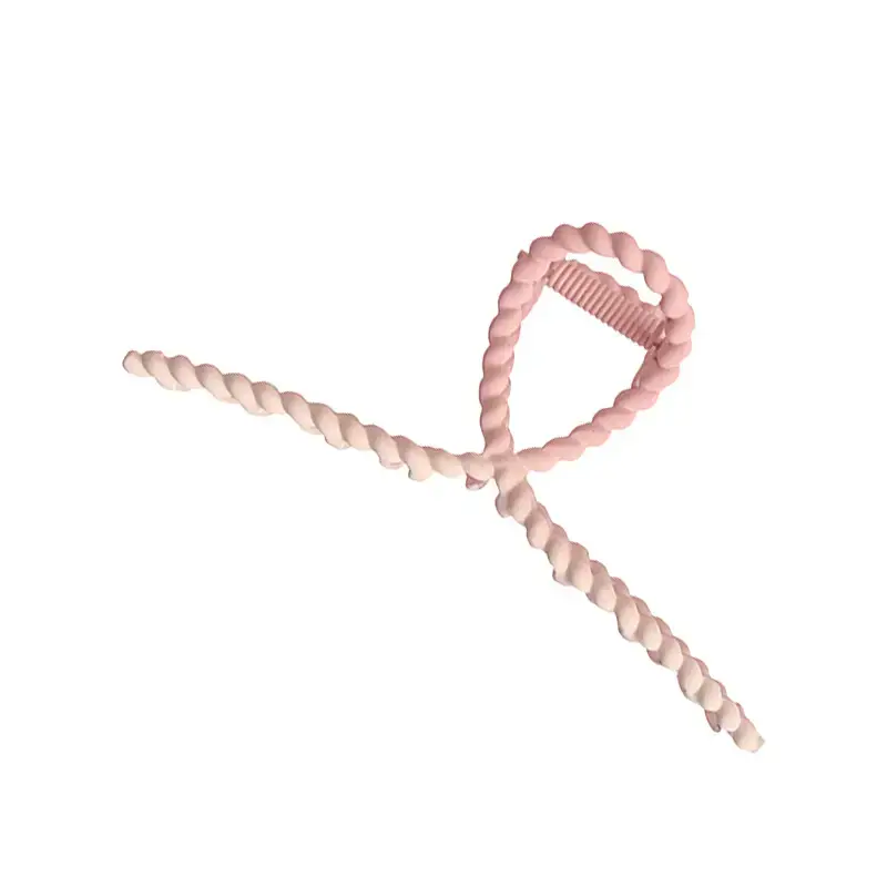 Pink Metal Hairpin for Women Summer Back of Head Disc Hair Large Grab Shark Hairpin Hair Clip Headwear