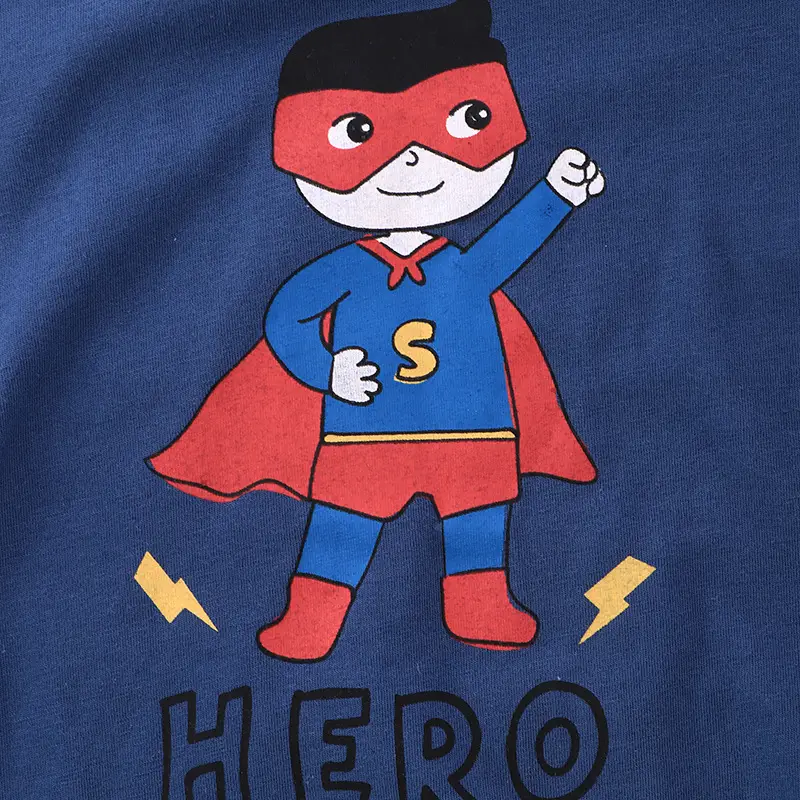 Kids Hero Batman Base Underwear Blue Suit - Image 6