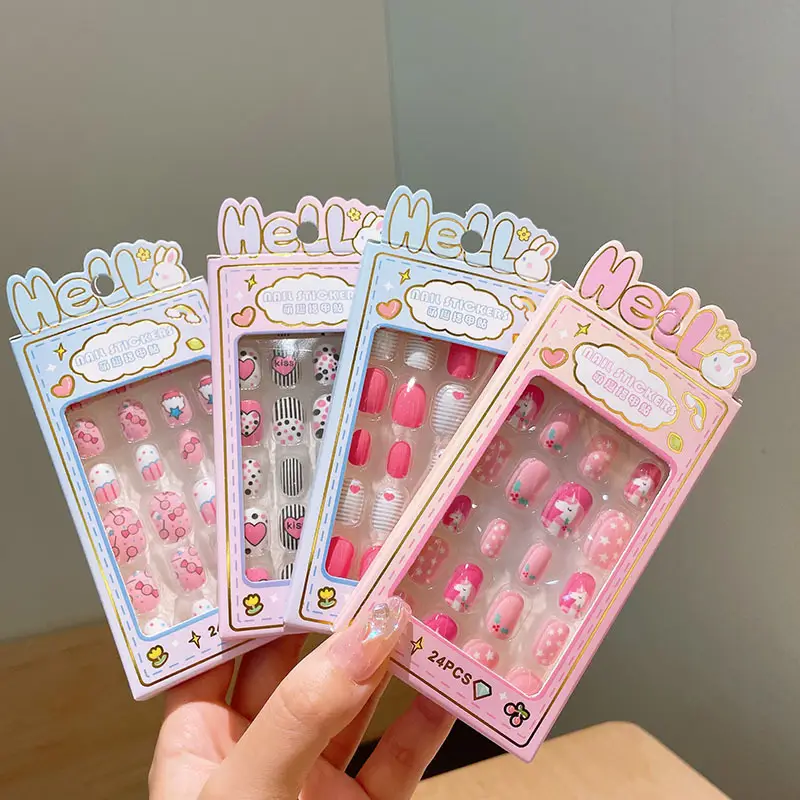 Removable Nail Stickers for Girls Self-Adhesive Cartoon Series - Image 14