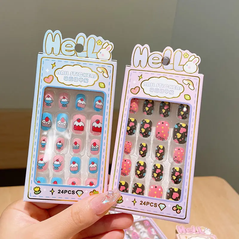 Removable Nail Stickers for Girls Self-Adhesive Cartoon Series - Image 15