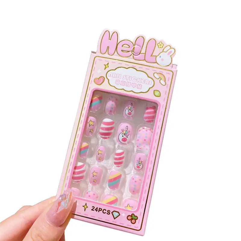 Removable Nail Stickers for Girls Self-Adhesive Cartoon Series - Image 17