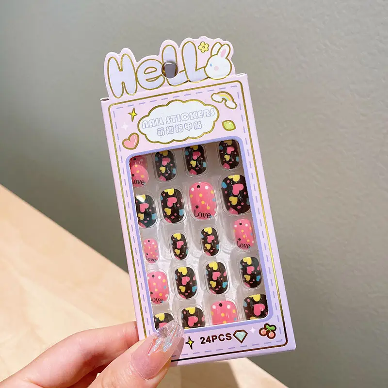Removable Nail Stickers for Girls Self-Adhesive Cartoon Series - Image 10