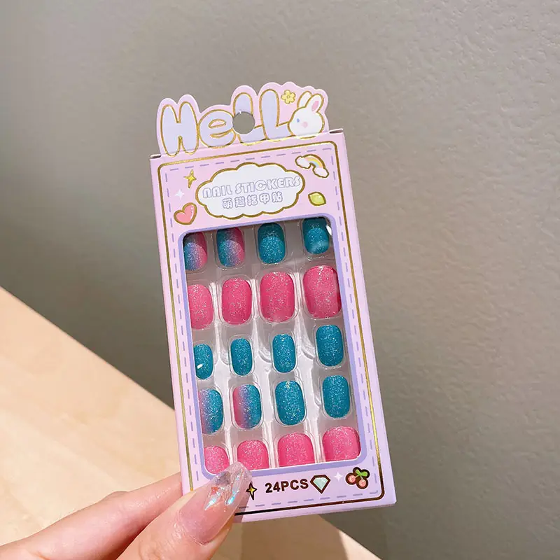 Removable Nail Stickers for Girls Self-Adhesive Cartoon Series - Image 11