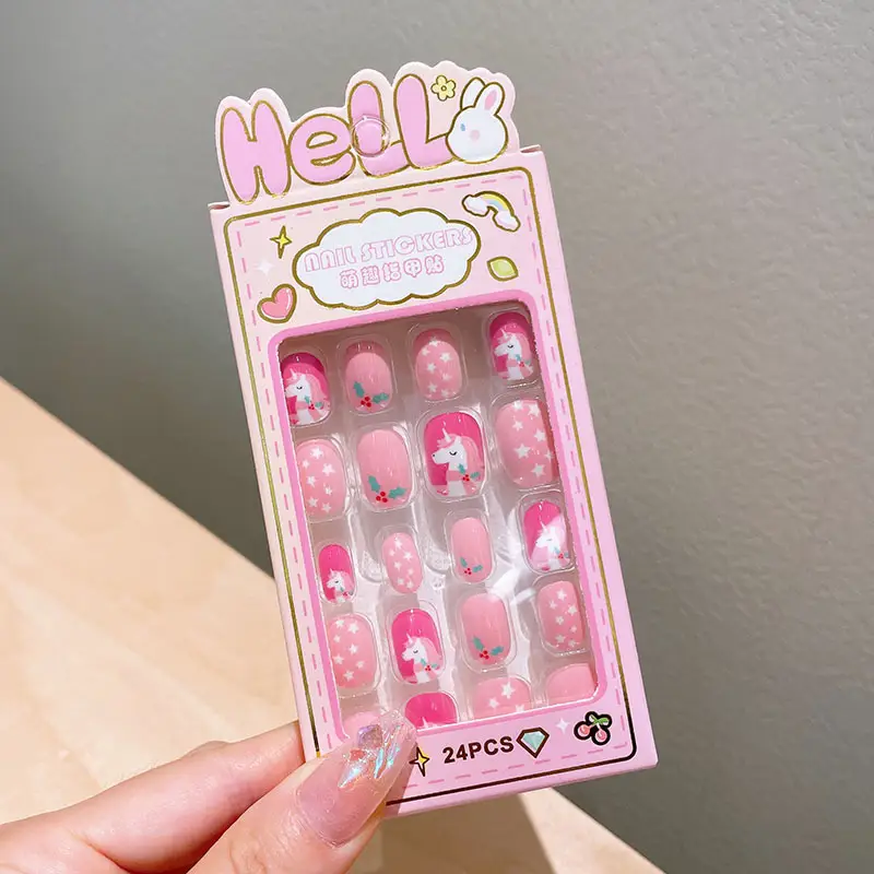 Removable Nail Stickers for Girls Self-Adhesive Cartoon Series - Image 12
