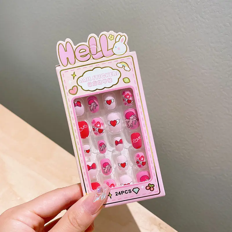Removable Nail Stickers for Girls Self-Adhesive Cartoon Series - Image 2