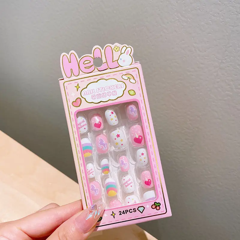 Removable Nail Stickers for Girls Self-Adhesive Cartoon Series - Image 5