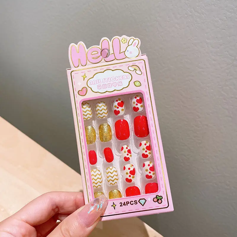 Removable Nail Stickers for Girls Self-Adhesive Cartoon Series - Image 6
