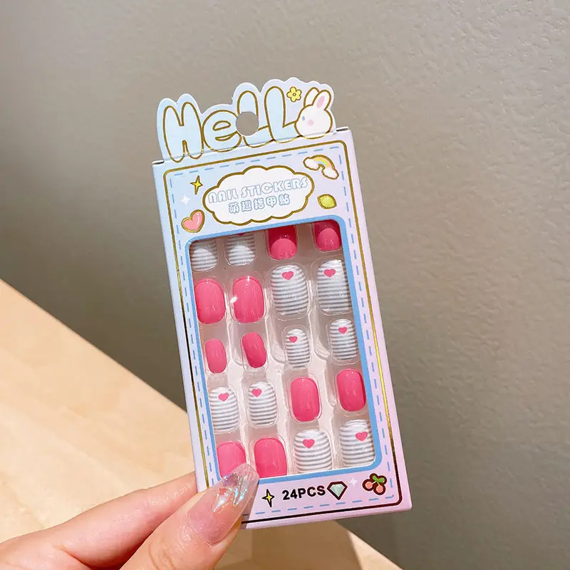 Removable Nail Stickers for Girls Self-Adhesive Cartoon Series - Image 8
