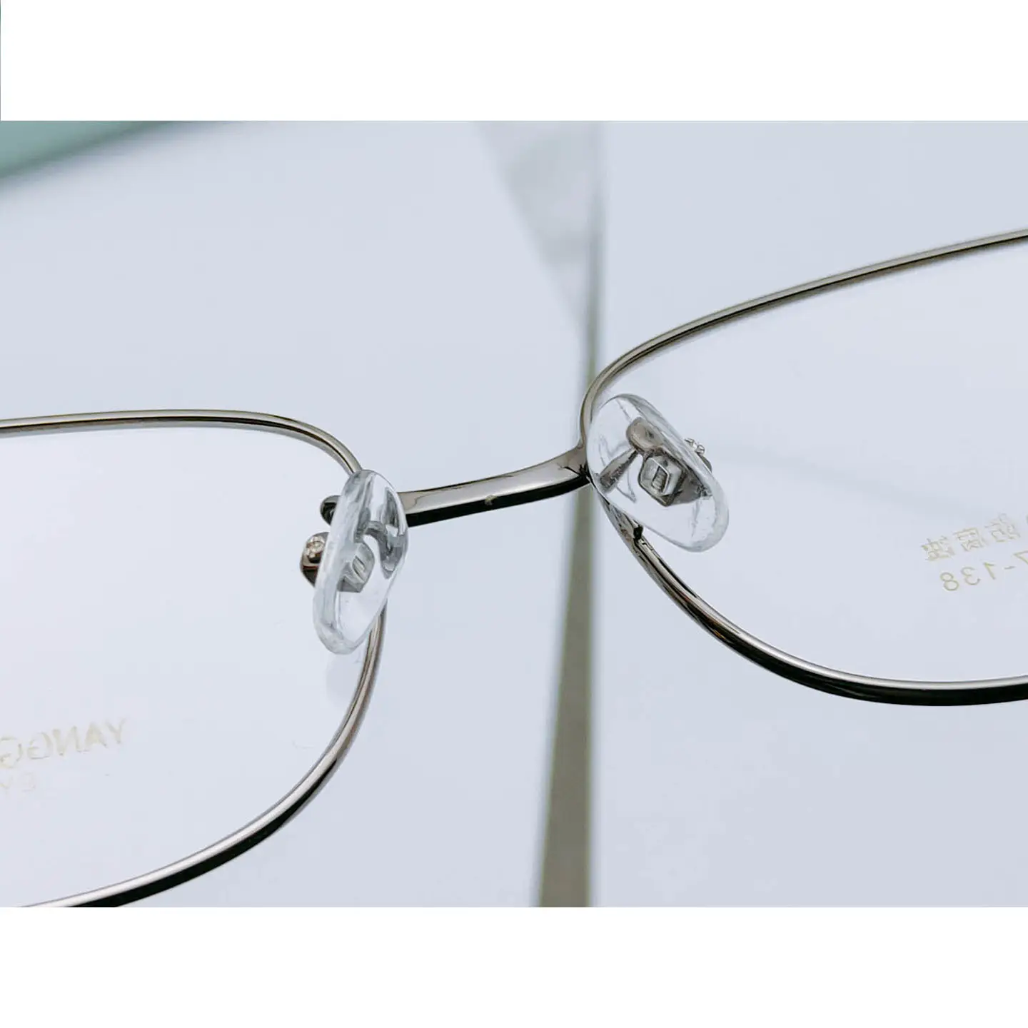 Men's Gold Electroplated Full Frame Glasses Frame - Image 9