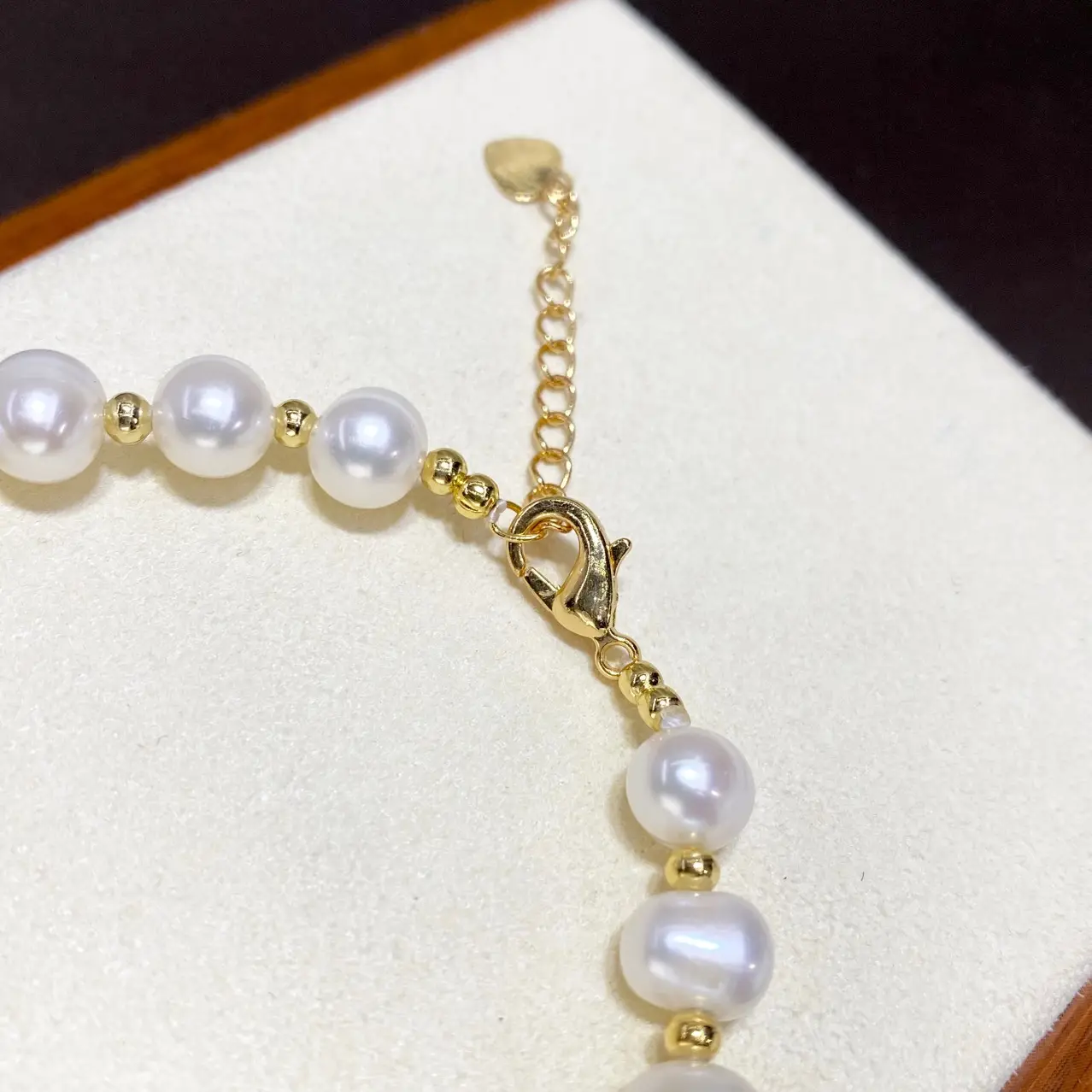 2025 Freshwater Pearl Bracelet with Fu Design for Girls — feature 6