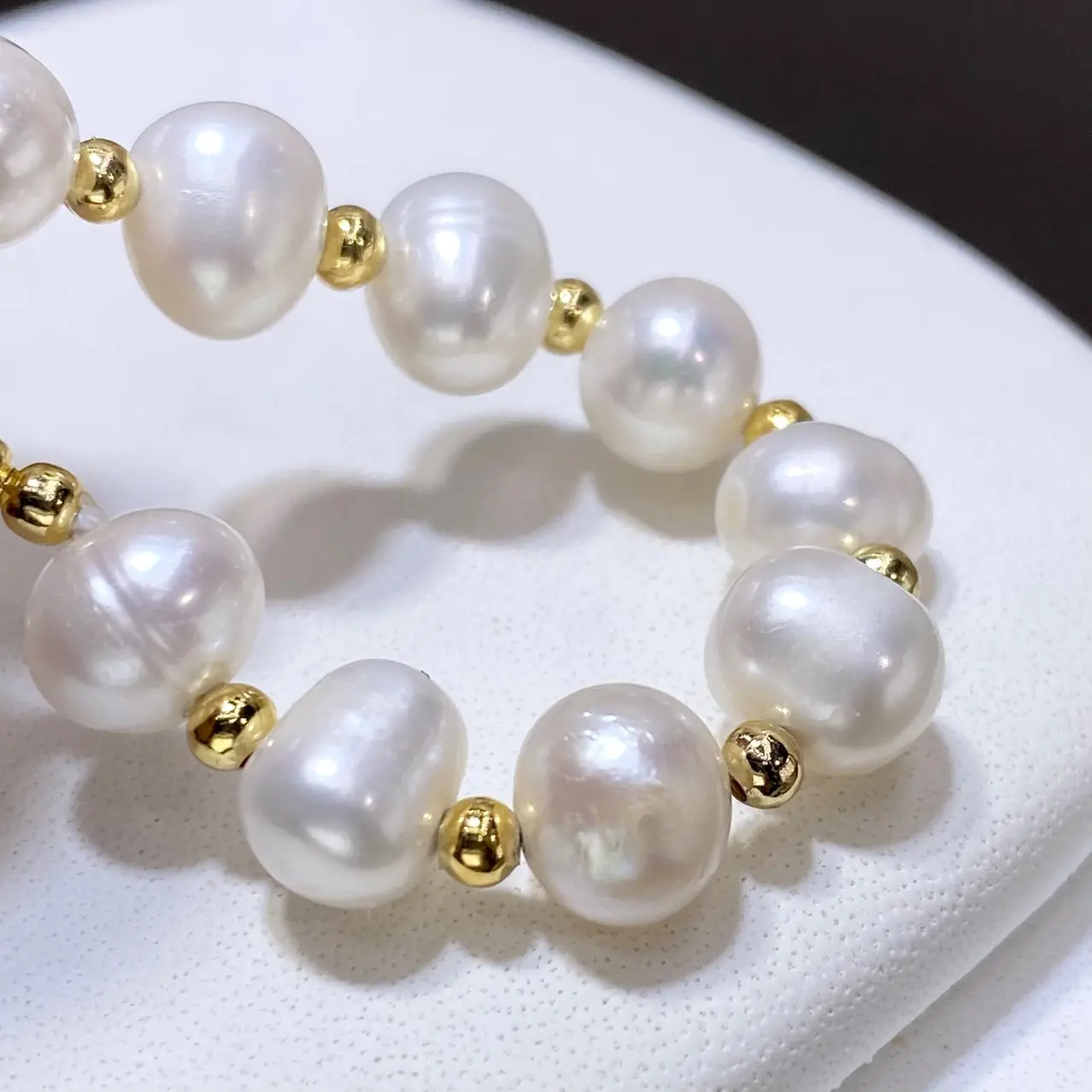 2025 Freshwater Pearl Bracelet with Fu Design for Girls — feature 9