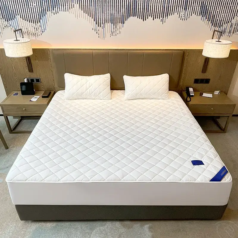 Wormwood Quilted Bed Protector with Pillow Covers